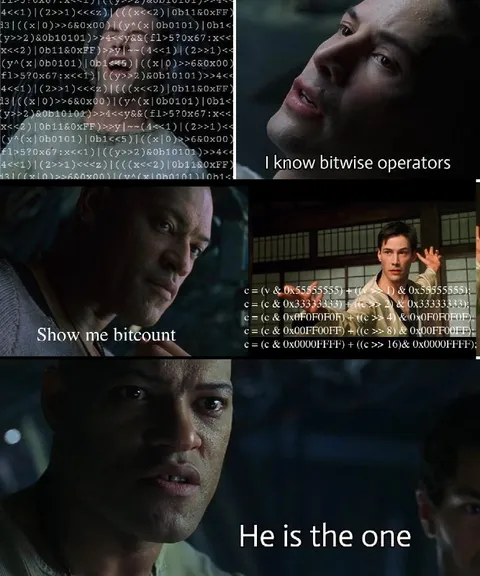 The One Who Knows Bitwise Operators