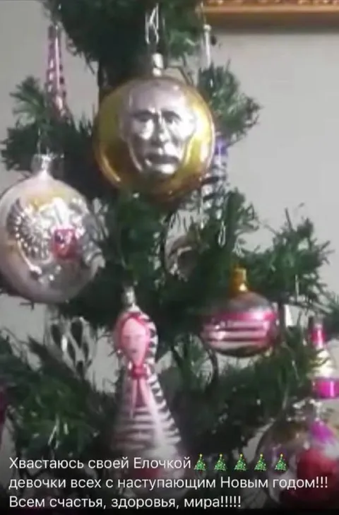 Хвастаюсь своей ёлочкой