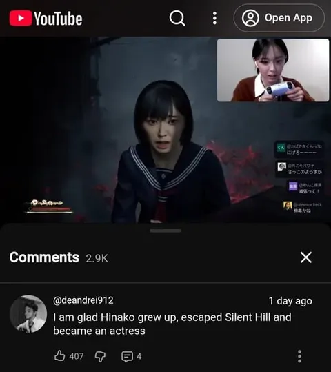 Hinako Escaped Silent Hill