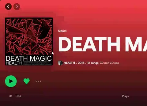 Death Magic Album Loading