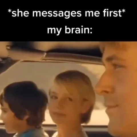 She Messages Me First