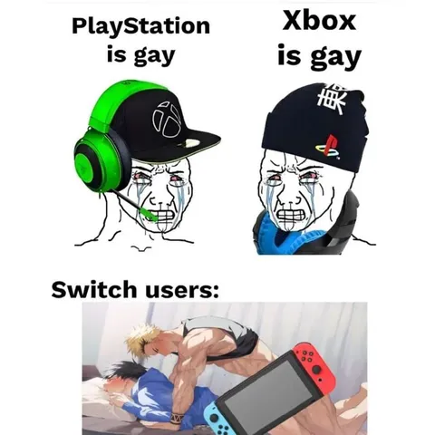 Console Users Switch Joke