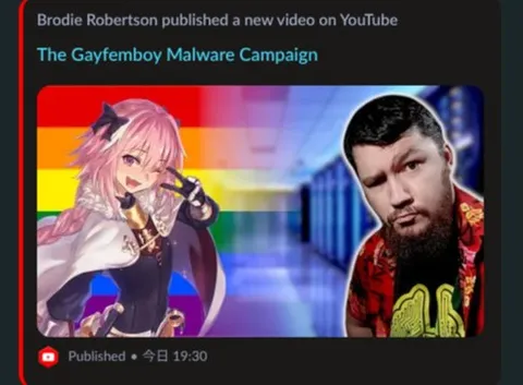 The Gayfemboy Malware Campaign