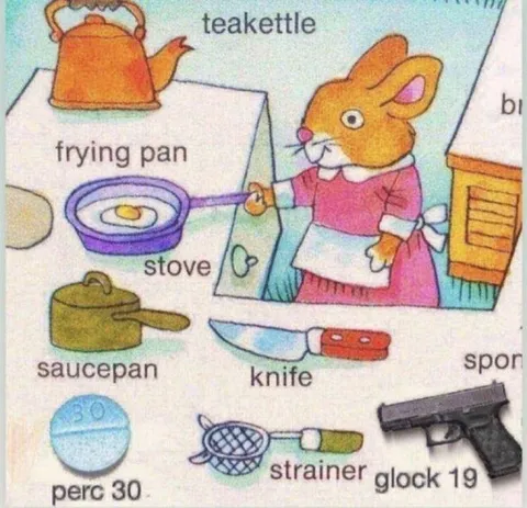 Children's Book Weapon Labels