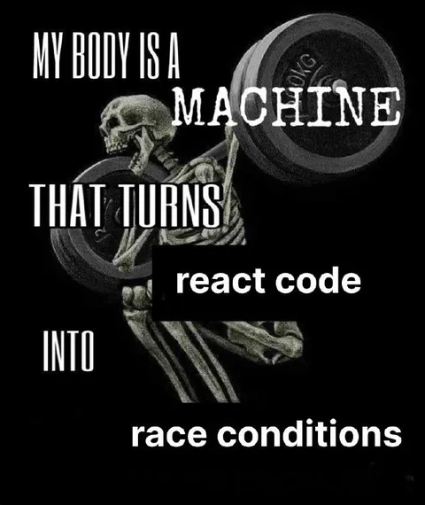 My Body Turns Into Race Conditions