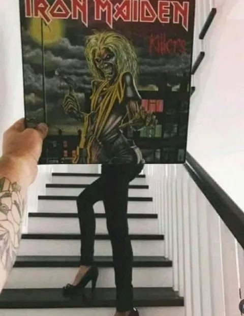 Iron Maiden Gets High Heels