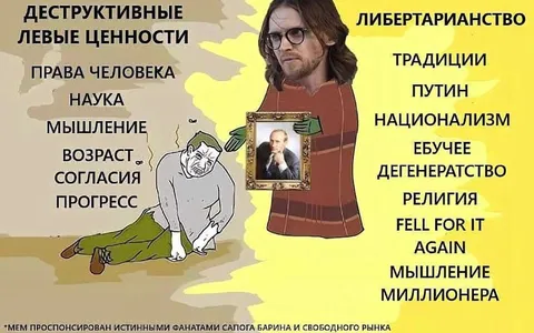 Деструктивные левые ценности