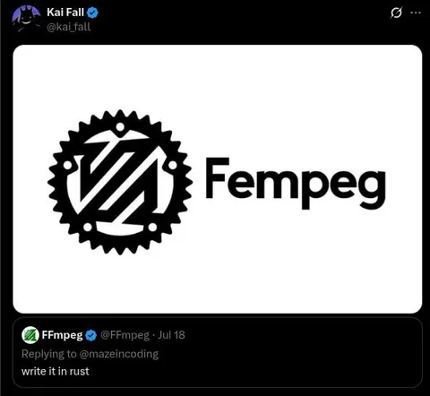 Fempeg written in Rust