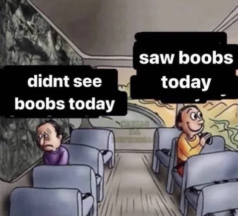 Saw Boobs Today