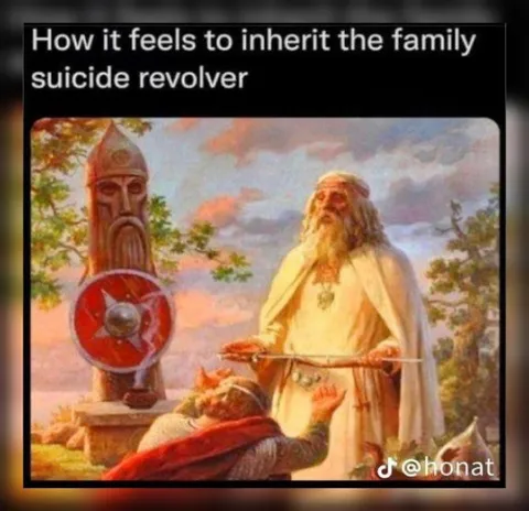 Family Suicide Revolver Inheritance