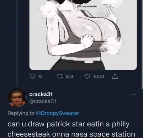 Patrick Star Philly Cheesesteak