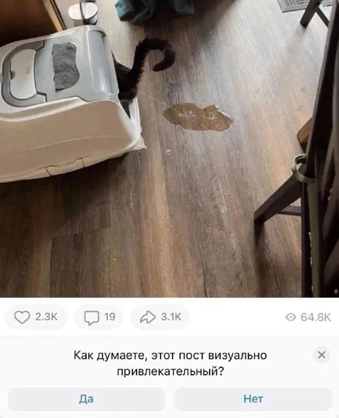 Визуально привлекательный пост