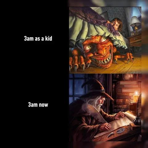 3 AM Then and Now