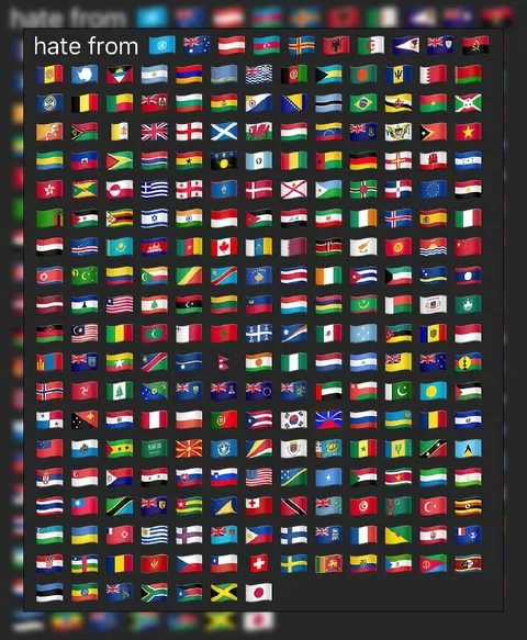 Hate From Every Country