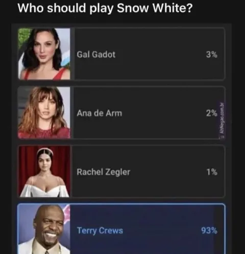 Terry Crews as Snow White
