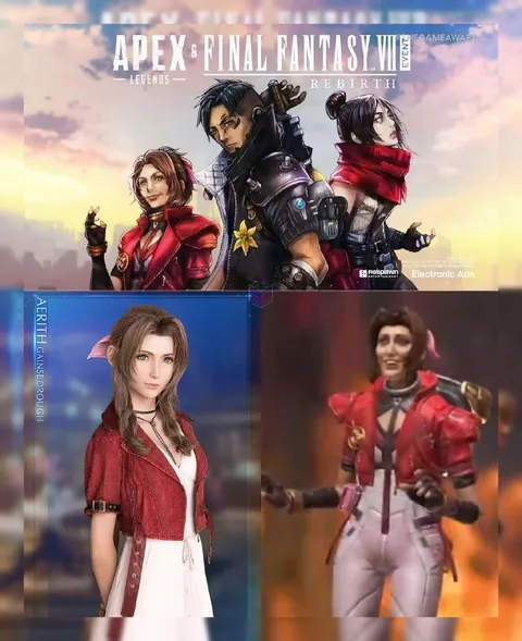 Aerith Game Awards Comparison