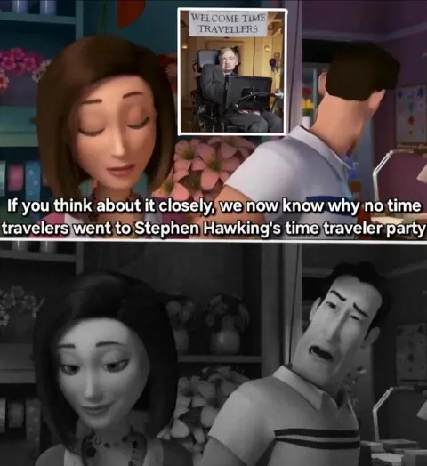 Stephen Hawking's Time Traveler Party