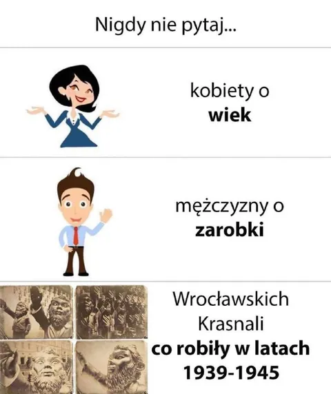 Nigdy nie pytaj Wrocławskich Krasnali