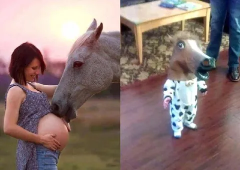 Когда лошадь ждёт жеребёнка