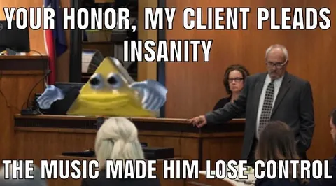 Your Honor, My Client Pleads Insanity