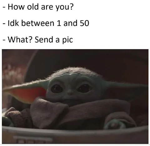 Grogu Gives an Age Range