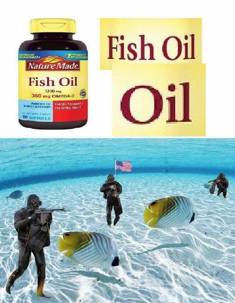 Fish Oil Military Pun