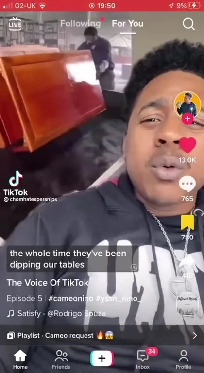They’ve Been Dipping Our Tables