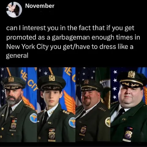 Promoted to General Garbage Man