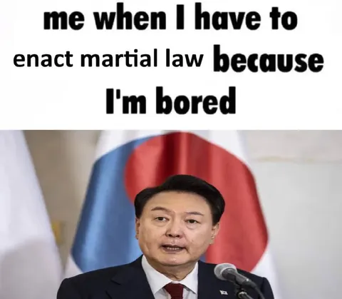 Martial Law Because I'm Bored