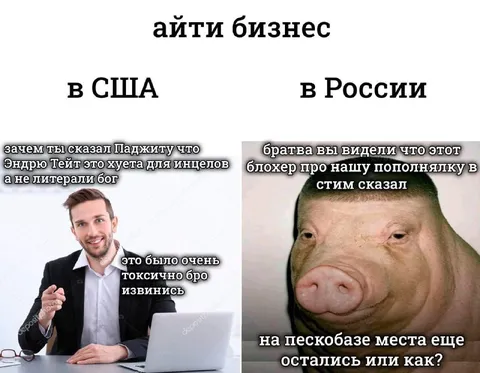 Айти бизнес в США и России