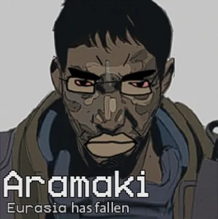 Aramaki Says Eurasia Has Fallen