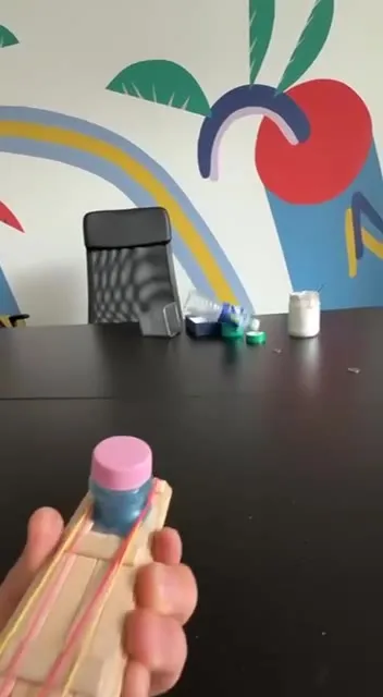 Dangerous Rubber Band Launcher