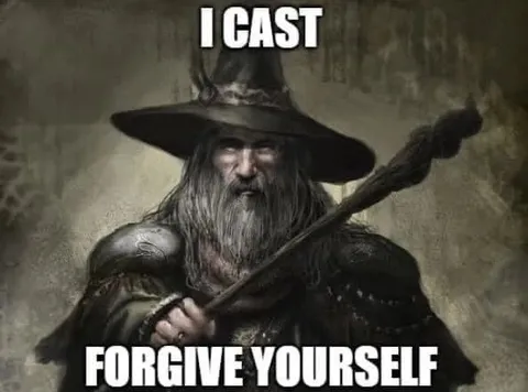 I Cast Forgive Yourself