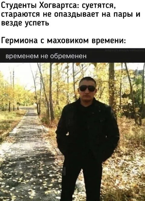 Гермиона с маховиком времени
