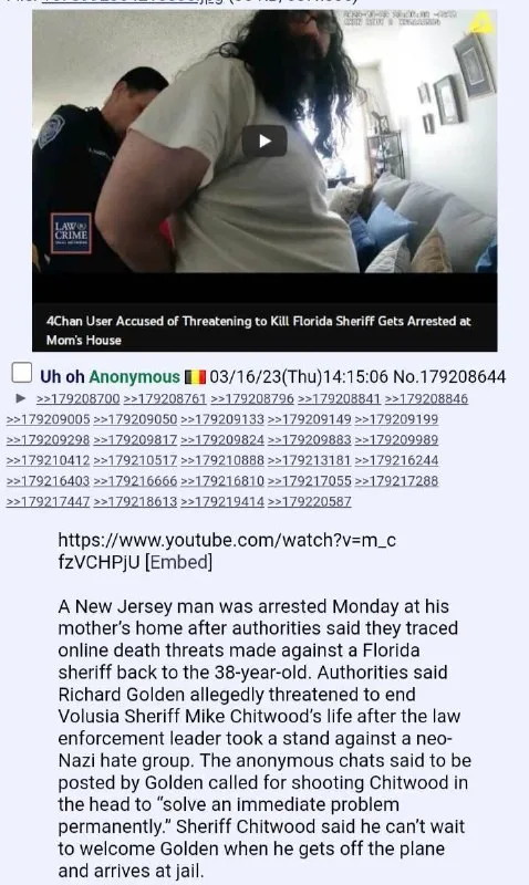 Anonymous Threats Lead to Arrest