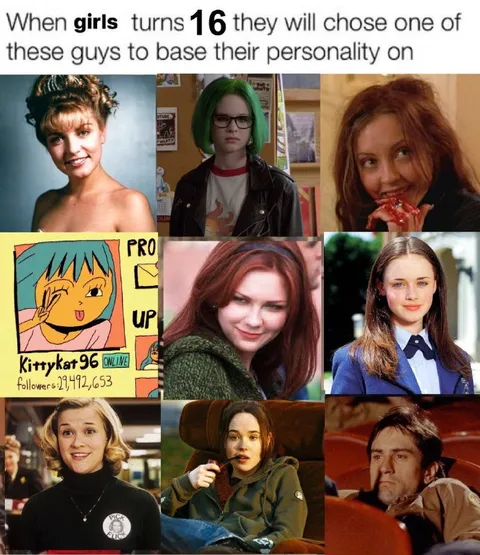 Girls Choose a Personality at Sixteen
