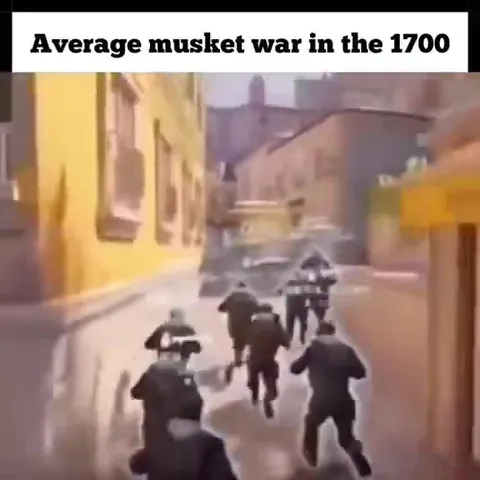Average Musket War in the 1700s