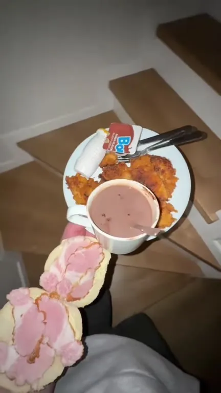Завтрак на лестнице