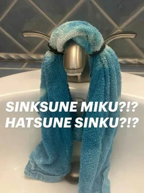 Sinksune Miku Sink Meme