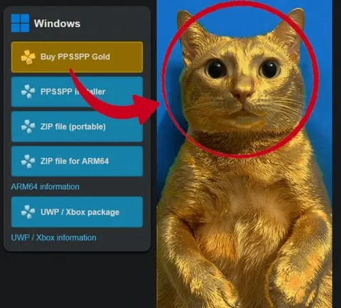 Buy PPSSPP Gold Cat
