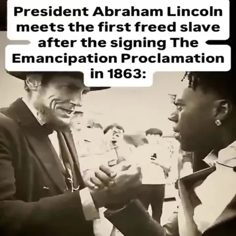 Lincoln Meets the Freed Slave