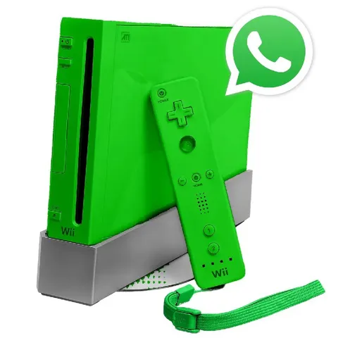 WhatsApp Wii Console