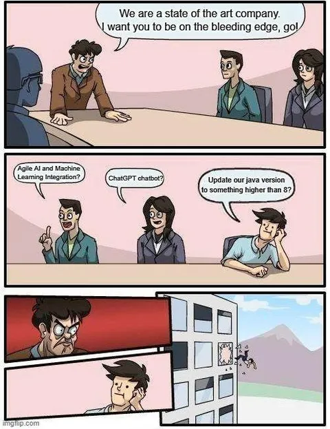 Bleeding Edge Java Upgrade
