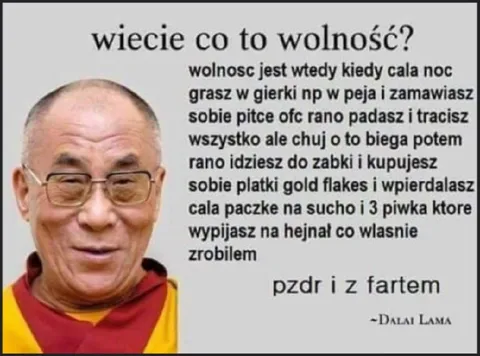 Wolność według Dalajlamy