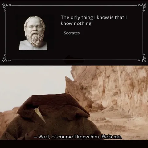 Socrates Knows Nothing About Himself