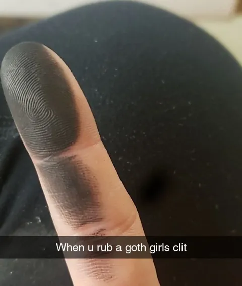Goth Girl Clit Joke