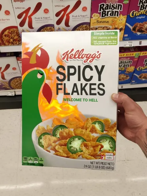 Spicy Flakes Welcome to Hell