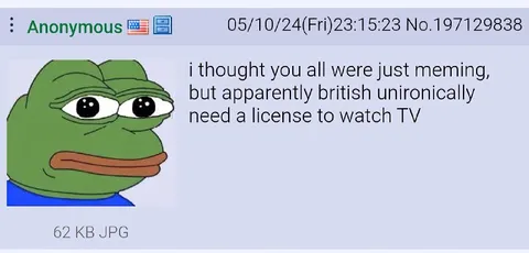 British TV Licence Confusion