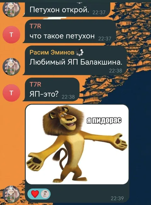 Любимый ЯП Балакшина