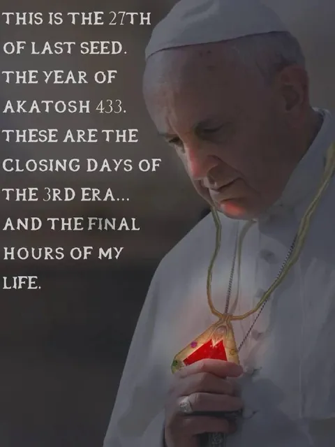 Pope Francis Faces the End